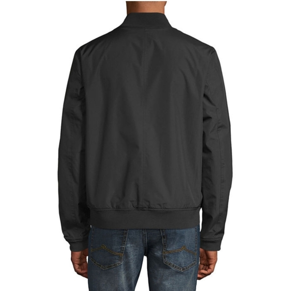 MSX Mens Medium Weight Bomber Fleece Jacket sz L - Picture 3 of 7